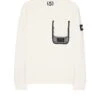 Weekend Offender Adiel Mesh Pocket Sweatshirt Winter White