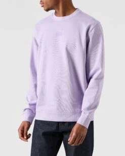 Weekend Offender Adames Garment Dye Sweatshirt Wisteria -Weekend Offender SWSS2311 ADAMES WISTERIA 4923