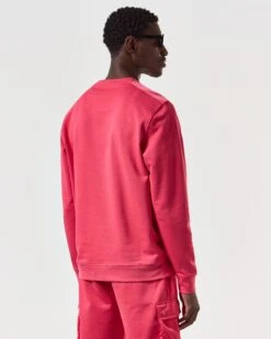 Weekend Offender F Bomb Sweatshirt Anthurium Pink -Weekend Offender SWSS2401 FBOMB ANTHURIUM 6518