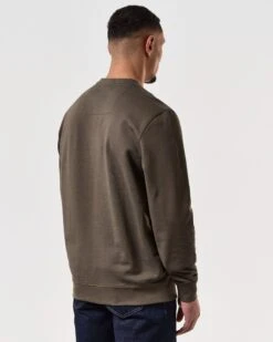 Weekend Offender Ferrer Sweatshirt Castle Green -Weekend Offender SWSS2402 FERRER CASTLE GREEN 7560