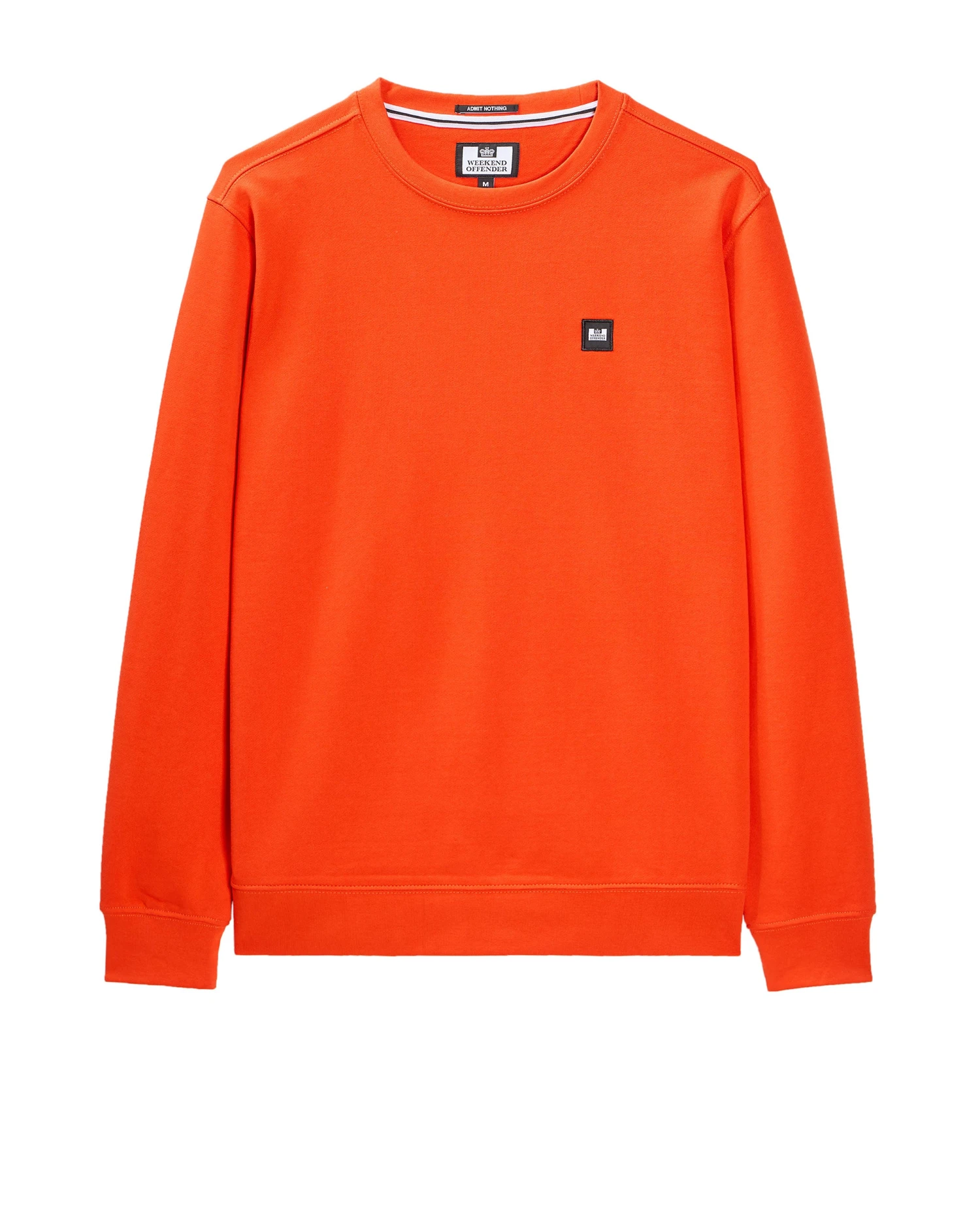 Weekend Offender Ferrer Sweatshirt Pure Orange 1 Weekend Offender Ferrer Sweatshirt Pure Orange