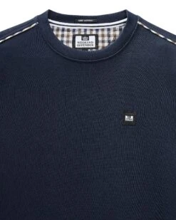 Weekend Offender Vega Sweatshirt Navy -Weekend Offender SWSS2404 VEGA NAVY 5572