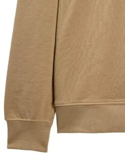 Weekend Offender Matisa Quarter Zip Sweatshirt Cognac Brown -Weekend Offender SWSS2405 MATISA COGNAC 11594