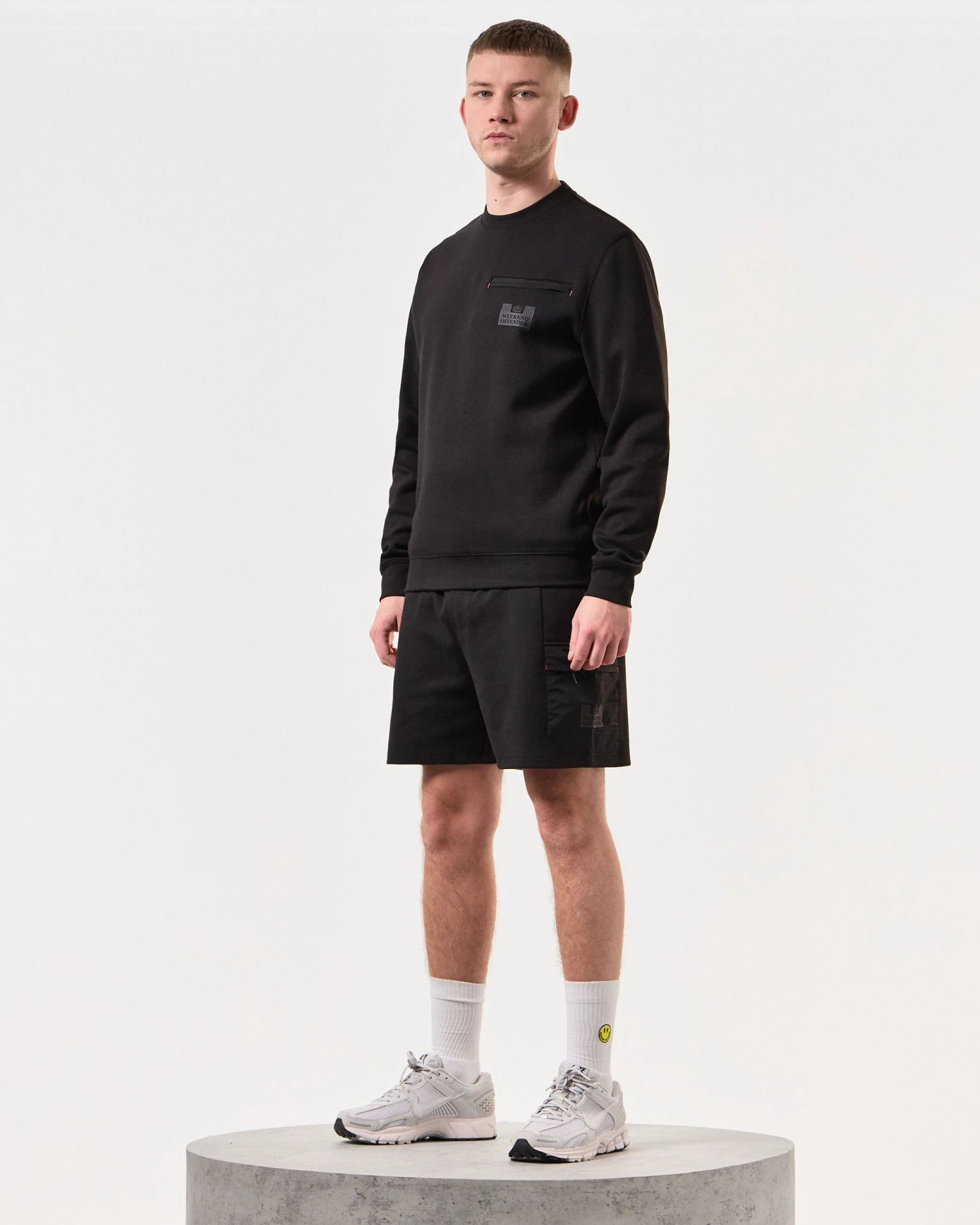 Weekend Offender Paraiso Sweatshirt Black 2 Weekend Offender Paraiso Sweatshirt Black - Image 2