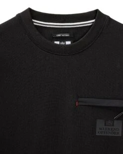 Weekend Offender Paraiso Sweatshirt Black 12 Weekend Offender Paraiso Sweatshirt Black -Weekend Offender SWSS2409 PARAISO BLACK 9303