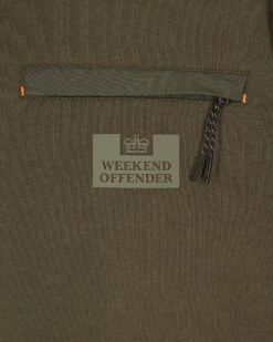 Weekend Offender Paraiso Sweatshirt Castle Green -Weekend Offender SWSS2409 PARAISO CASTLE GREEN 2693
