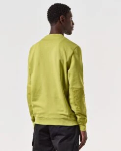 Weekend Offender Sirenko Pocket Sweatshirt Limeish Green -Weekend Offender SWSS2410 SIRENKO LIMEISH 7004