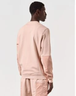 Weekend Offender Sirenko Pocket Sweatshirt Nectar Pink -Weekend Offender SWSS2410 SIRENKO NECTAR 7122