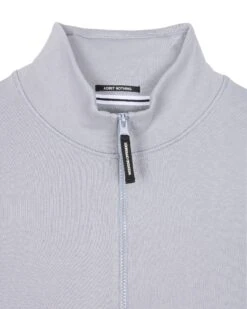 Weekend Offender Kraviz Quarter Zip Sweatshirt Smokey Grey -Weekend Offender SWSS2411 KRAVIZ SMOKEY 0109