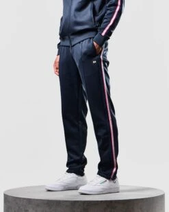 Weekend Offender Djoko Taped Track Pants Navy -Weekend Offender TBAW2301 DJOKO NAVY 1518 MODEL 1b5e8239 9071 4a35 a16e cfbe639c57a4
