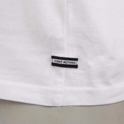 Weekend Offender Wire Graphic T-Shirt White -Weekend Offender THE WIRE TEE WHITE DETAIL 4