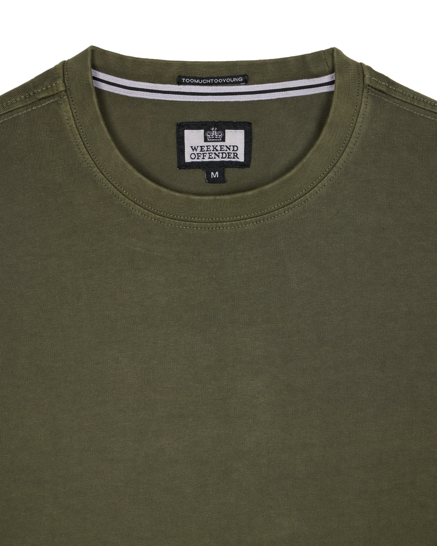 Weekend Offender Freetown Long Sleeve T-Shirt Dark Green 5 Weekend Offender Freetown Long Sleeve T-Shirt Dark Green - Image 5