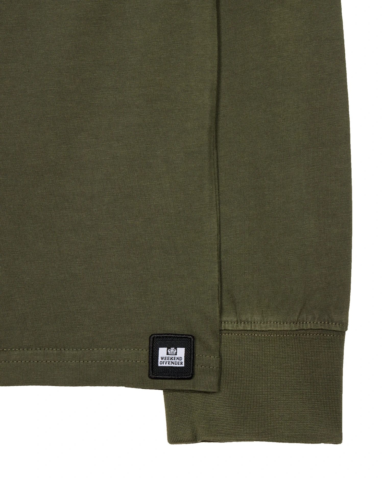 Weekend Offender Freetown Long Sleeve T-Shirt Dark Green 6 Weekend Offender Freetown Long Sleeve T-Shirt Dark Green - Image 6