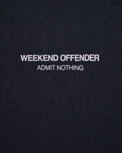 Weekend Offender Millergrove T-Shirt Navy/Periwinkle -Weekend Offender TSS2402 MILLERGROVE NAVY PERIWINKLE 3431