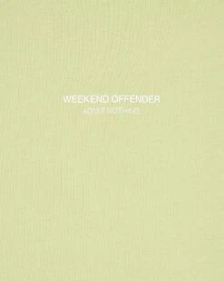 Weekend Offender Millergrove T-Shirt Fern Moss -Weekend Offender TSSS23 06 MILLERGROVE FERN MOSS 1037