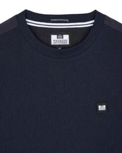 Weekend Offender Garcia T-Shirt Navy -Weekend Offender TSSS23 13 GARCIA NAVY 1912