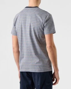 Weekend Offender Ortiz T-Shirt House Check -Weekend Offender TSSS2308 ORTIZ HOUSE CHECK 5569 MODEL