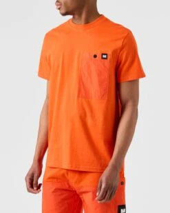 Weekend Offender Tabiti Pocket T-Shirt Orange Fizz 9 Weekend Offender Tabiti Pocket T-Shirt Orange Fizz -Weekend Offender TSSS2309 TABITI ORANGE FIZZ 4995