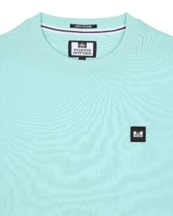 Weekend Offender Cannon Beach T-Shirt Celeste Green -Weekend Offender TSSS2401 CANNON BEACH CELESTE 3260