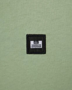 Weekend Offender Cannon Beach T-Shirt Pale Moss Green -Weekend Offender TSSS2401 CANNON BEACH PALE MOSS 3255