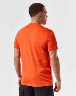 Weekend Offender Cannon Beach T-Shirt Pure Orange -Weekend Offender TSSS2401 CANNON BEACH PURE ORANGE 5247 MODEL