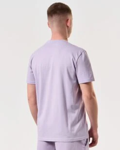 Weekend Offender Millergrove T-Shirt Periwinkle/Bright Navy -Weekend Offender TSSS2402 MILLERGROVE PERIWINKLE 6037 MODEL