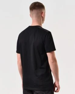 Weekend Offender Garcia T-Shirt Black -Weekend Offender TSSS2403 GARCIA BLACK 5836 MODEL