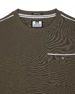 Weekend Offender Kea Pocket T-Shirt Castle Green -Weekend Offender TSSS2408 KEA CASTLE GREEN 3614