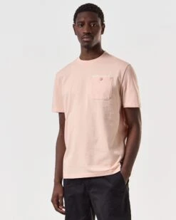 Weekend Offender Kea Pocket T-Shirt Nectar Pink -Weekend Offender TSSS2408 KEA NECTAR 6779