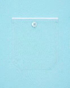 Weekend Offender Kea Pocket T-Shirt Saltwater Blue -Weekend Offender TSSS2408 KEA SALTWATER 3601