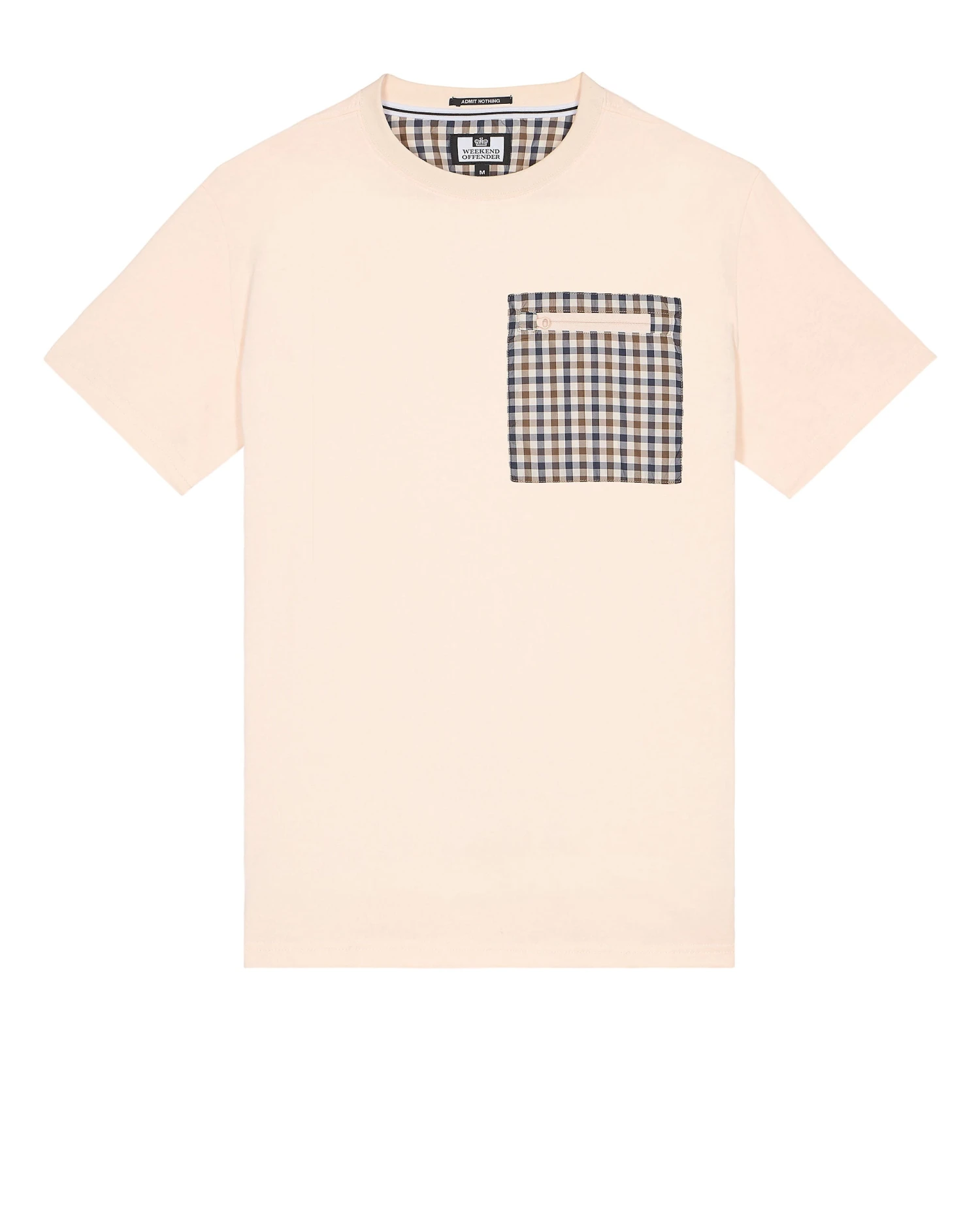 Weekend Offender Gorman Pocket T-Shirt Alabaster 1 Weekend Offender Gorman Pocket T-Shirt Alabaster