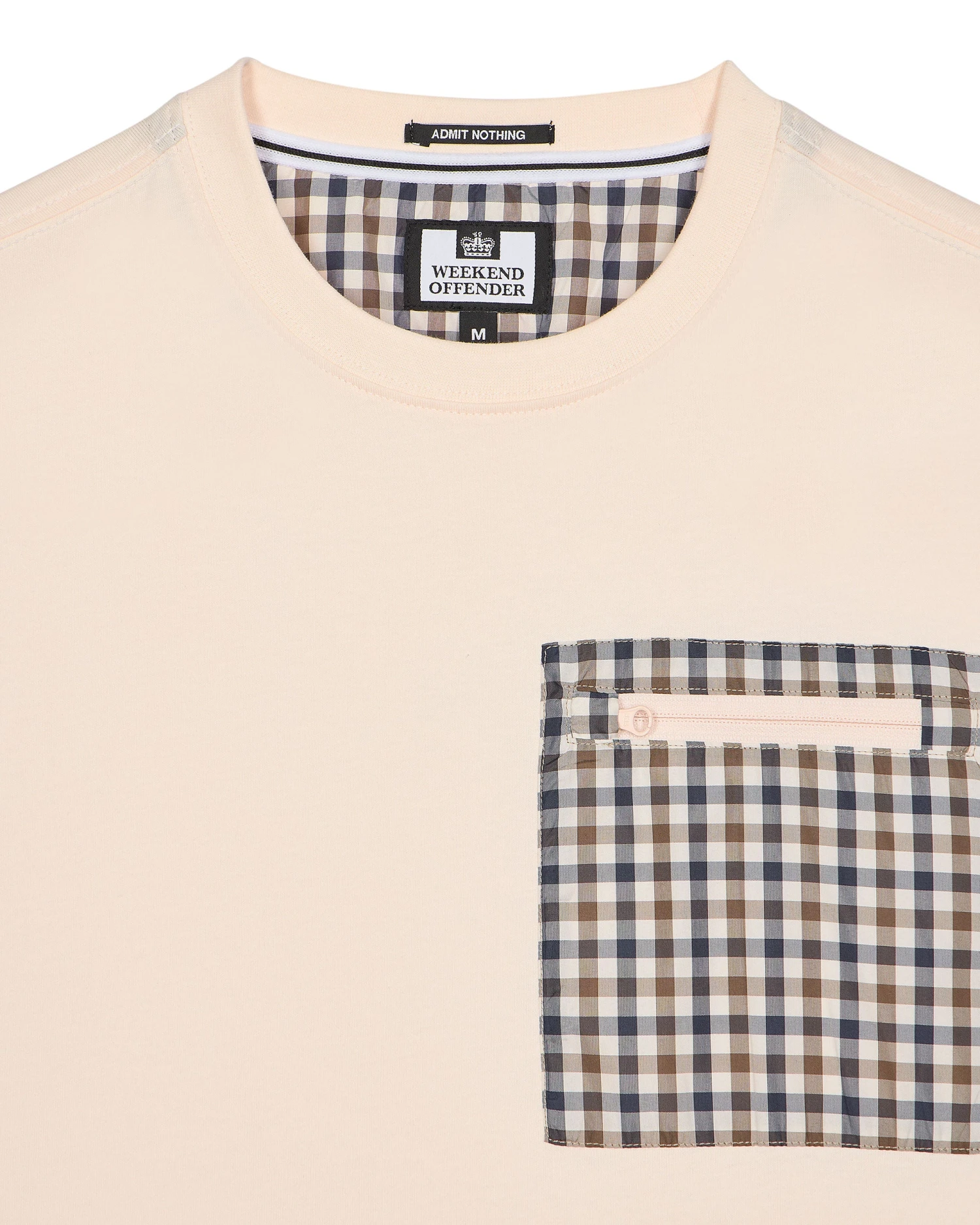 Weekend Offender Gorman Pocket T-Shirt Alabaster 5 Weekend Offender Gorman Pocket T-Shirt Alabaster - Image 5