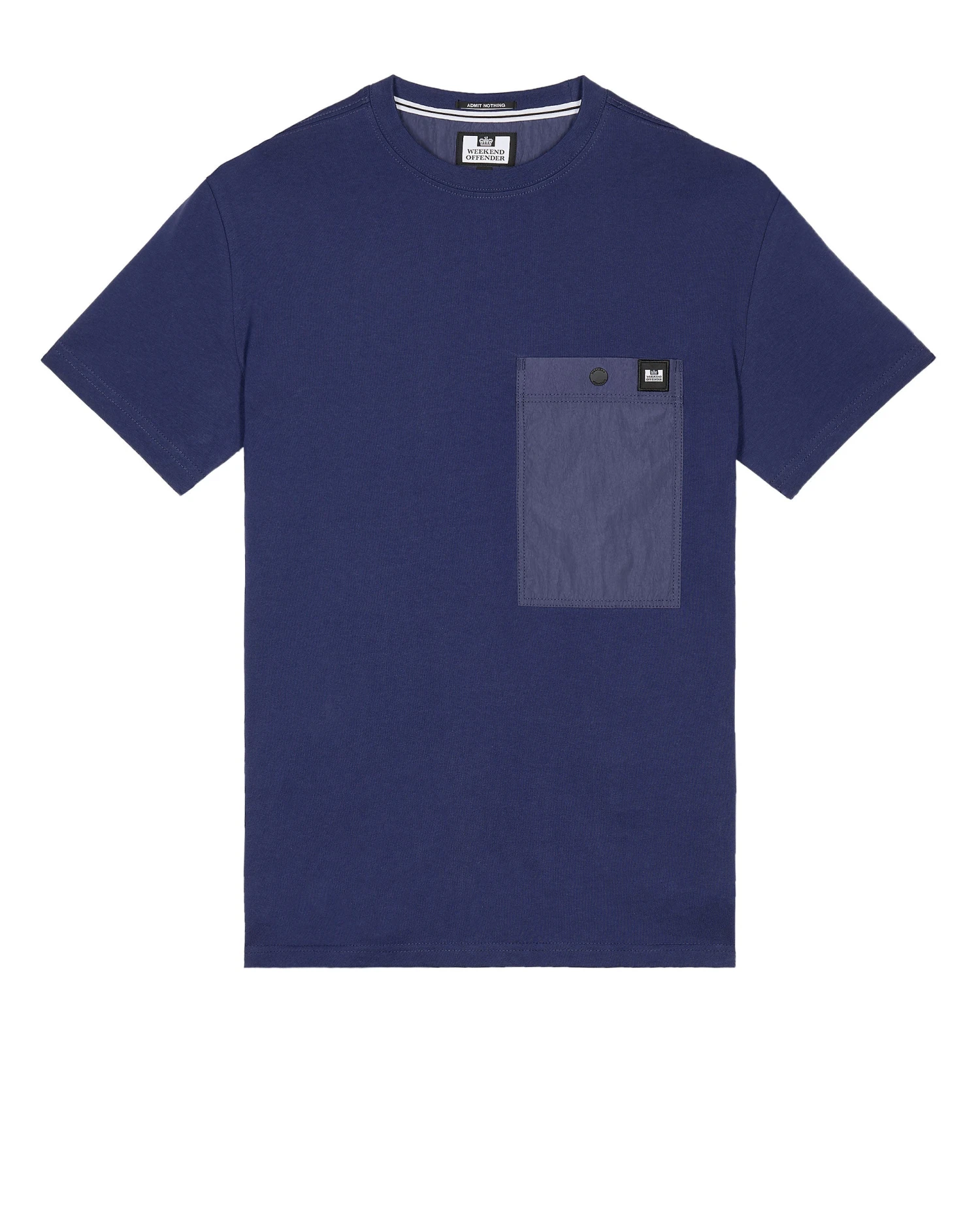 Weekend Offender Tabiti Pocket T-Shirt Bright Navy 1 Weekend Offender Tabiti Pocket T-Shirt Bright Navy