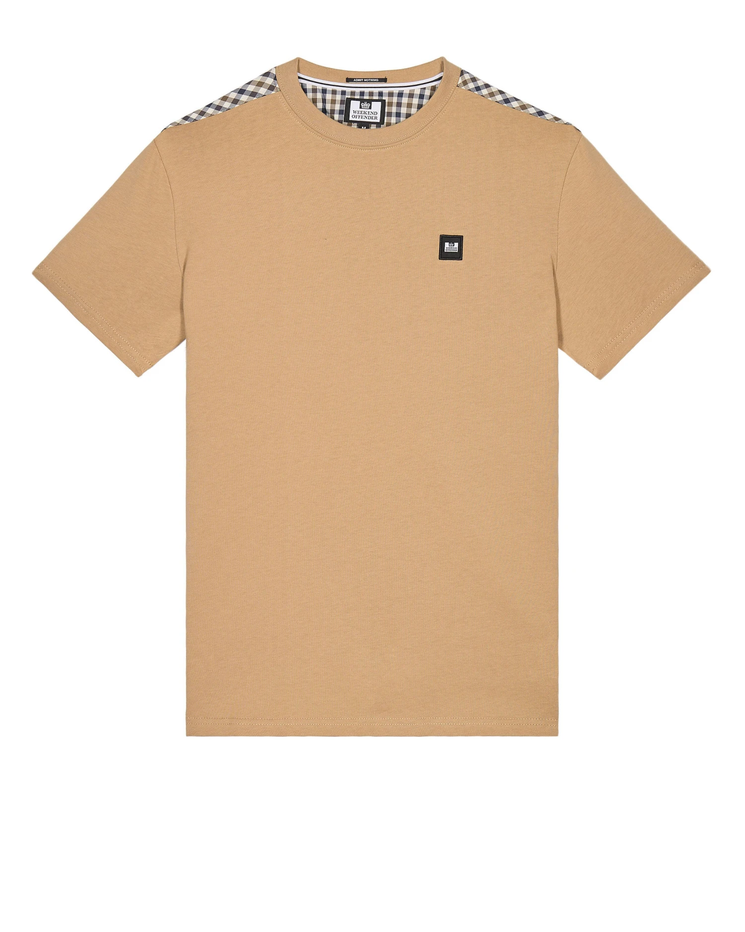 Weekend Offender Diaz T-Shirt Cognac Brown 1 Weekend Offender Diaz T-Shirt Cognac Brown