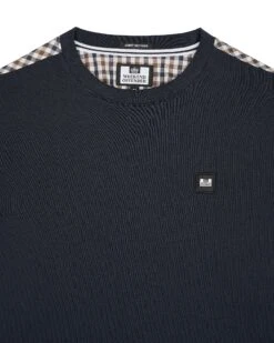 Weekend Offender Diaz T-Shirt Navy -Weekend Offender TSSS2420 DIAZ NAVY 3133