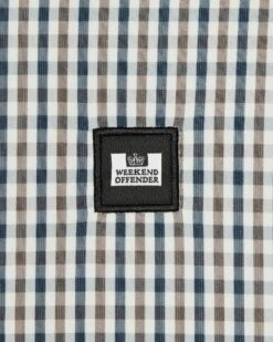 Weekend Offender Solomun Track Top House Check -Weekend Offender TTAW2303 SOLOMUN HOUSE CHECK 3602