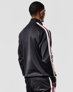 Weekend Offender Pawsa Taped Track Top Black -Weekend Offender TTAW2304 PAWSA BLACK 1499 MODEL