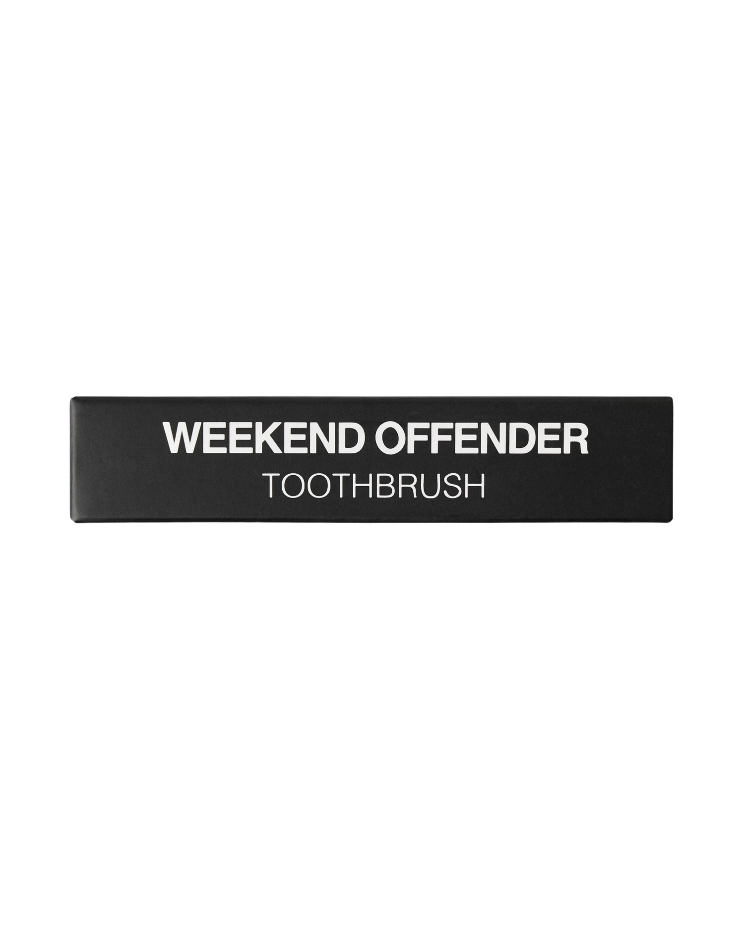 Weekend Offender Travel Toothbrush Black 3 Weekend Offender Travel Toothbrush Black - Image 3