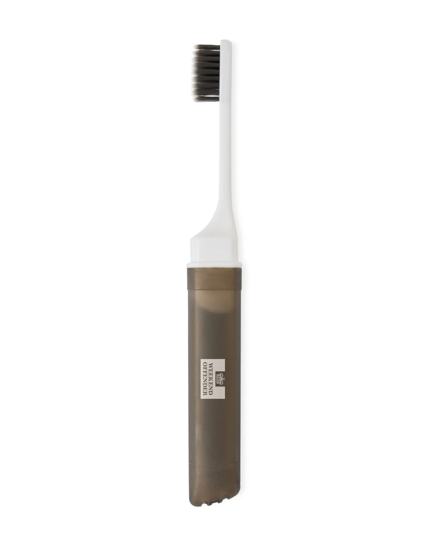 Weekend Offender Travel Toothbrush Black 1 Weekend Offender Travel Toothbrush Black