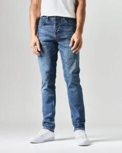 Weekend Offender 444 Tapered Washed Vintage Denim Jeans -Weekend Offender WASHED VINTAGE TAPERED 2209 MODEL