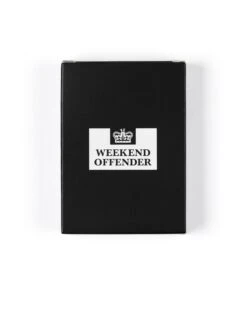 Weekend Offender WO Prison Playing Cards