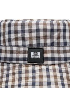 Weekend Offender Queensland Bucket Hat Mid House Check -Weekend Offender WOACC01 QUEENSLAND MID HOUSE CHECK 10274