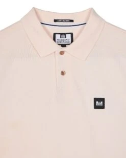 Weekend Offender Caneiros Polo Shirt Alabaster -Weekend Offender WOPO100 CANEIROS ALABASTER 10554WO