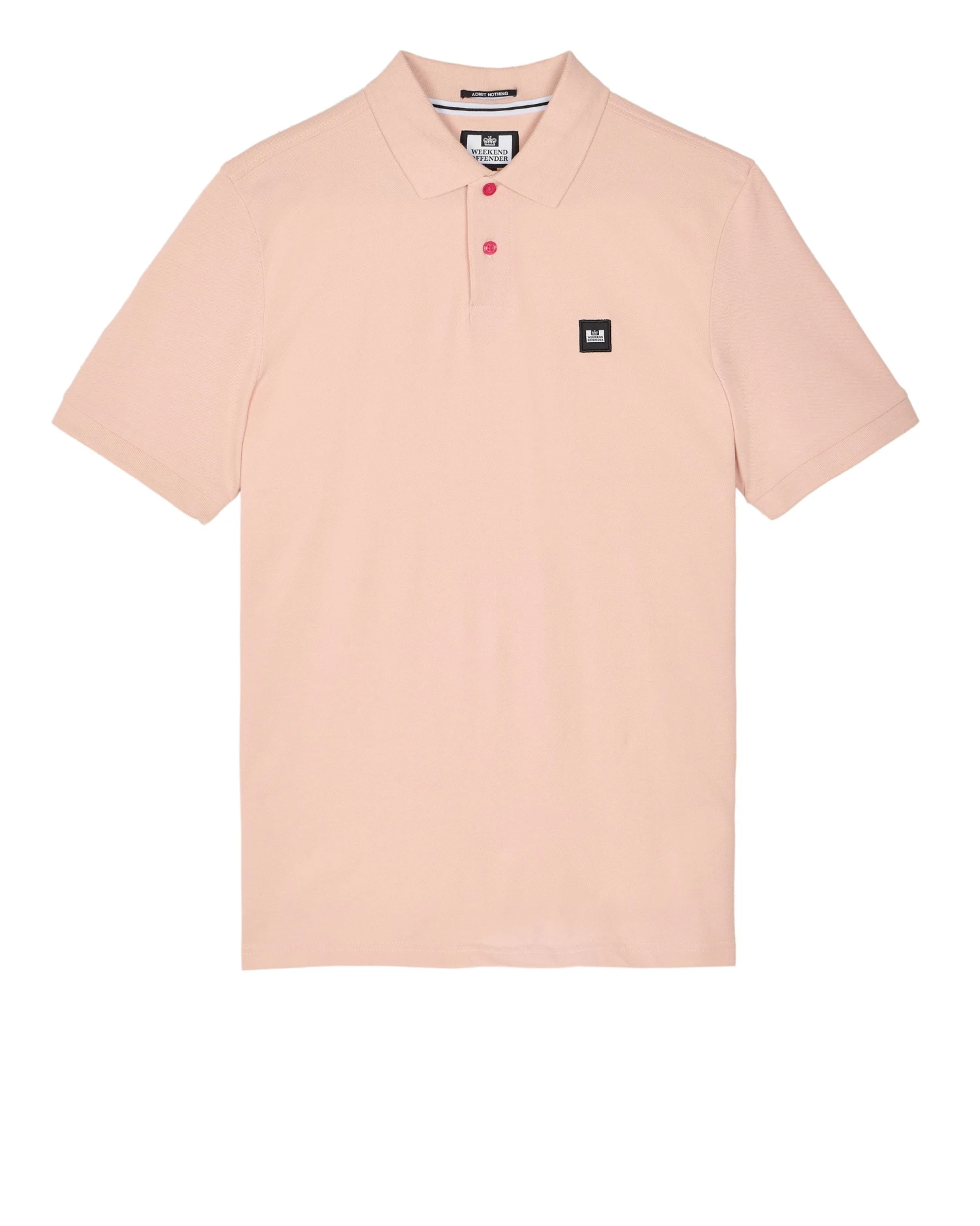 Weekend Offender Caneiros Polo Shirt Nectar Pink - Plus Size 1 Weekend Offender Caneiros Polo Shirt Nectar Pink - Plus Size