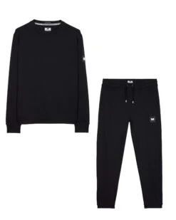 Weekend Offender Tokyo Tracksuit Black - Plus Size