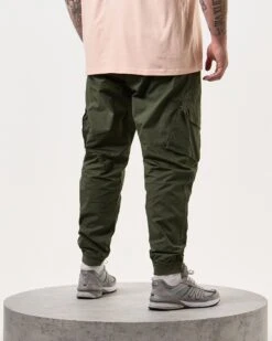 Weekend Offender Pianemo Cargo Pants Dark Green - Plus Size 7 Weekend Offender Pianemo Cargo Pants Dark Green - Plus Size -Weekend Offender WPAW2201X PIANEMO DARK GREEN 8135 PLUS