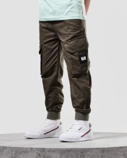 Weekend Offender Kids Pianemo Cargo Pants Dark Green -Weekend Offender WPAW2301 PIANEMO DARK GREEN 0765 KIDS 78a3d0d8 25c9 4694 b2b4 d4c60c6acb28